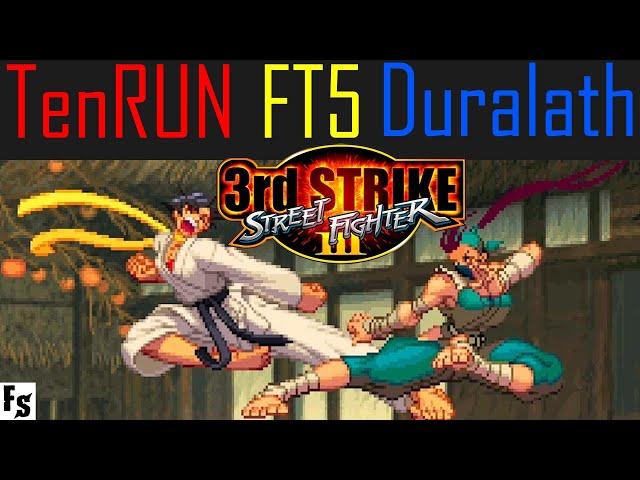 Street Fighter III: Third Strike - TenRUN [Ibuki] vs Duralath [Makoto] (Fightcade FT5)