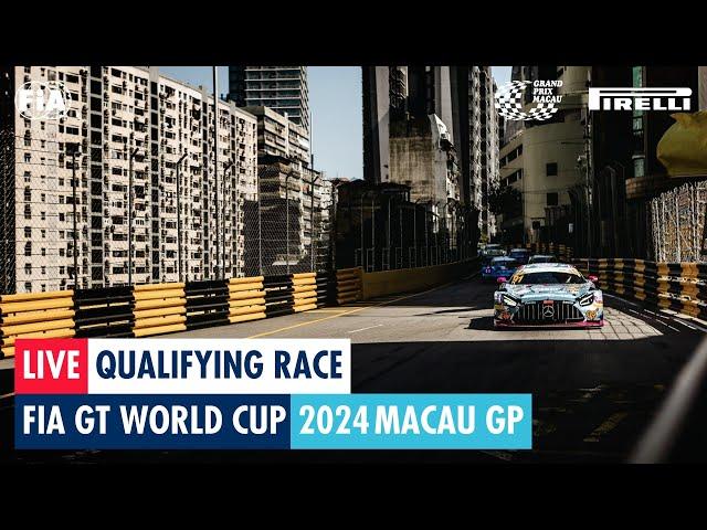 REPLAY | Qualification Race | FIA GT World Cup | Macau GP 2024