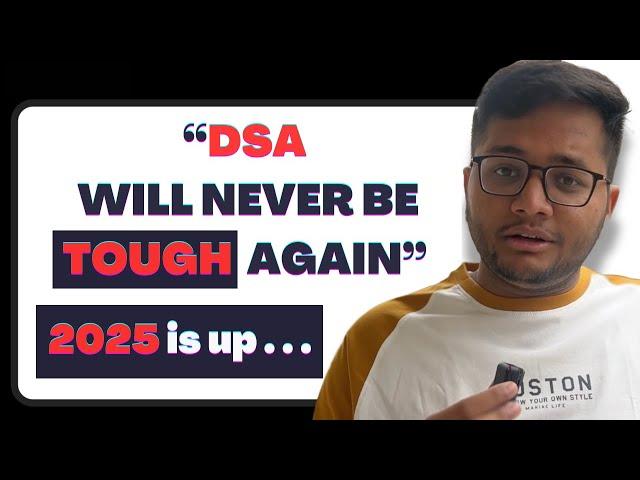 Clear all DSA Interviews in 2025 for FREE | WATCH this | Arsh DSA Sheet