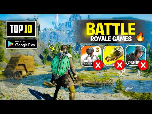 Top 10 New Battle Royale Games for Android 2024 | Best Battle Royale Games Like Free Fire & BGMI