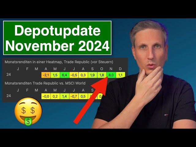 +8.905  Neues Aktiendepot, Medien, S&P 500 - Trade Republic Depotupdate November 2024