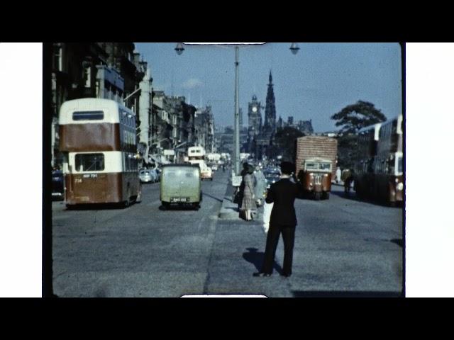 Wow, 1950s Edinburgh Caught in Colour on 9.5mm Cine Film