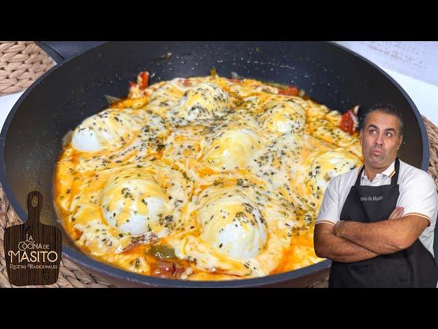 ¿Conoces los HUEVOS TURCOS? Verás que receta mas fácil y rica