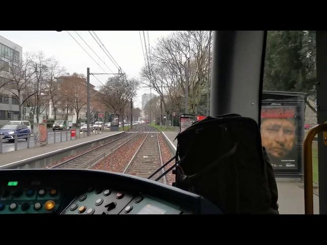 [Tram Cab Ride] Stadtbahn Köln Linie 15 / Ubierring  Chorweiler