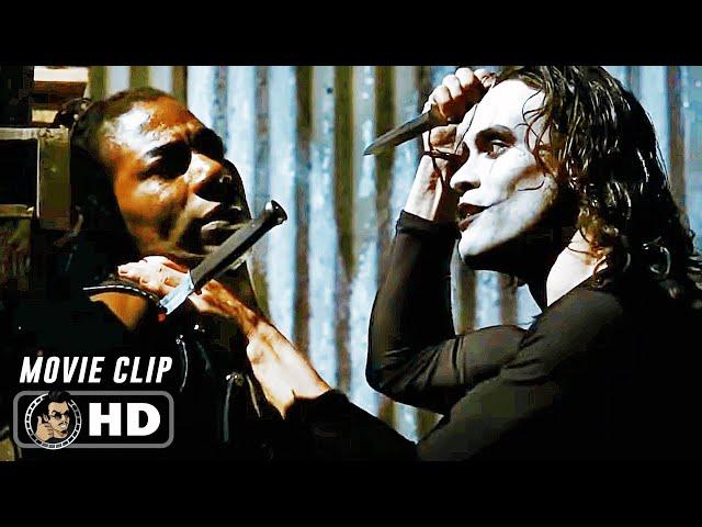 The Crow Kills Tin Tin Scene | THE CROW (1994) Brandon Lee, Movie CLIP HD