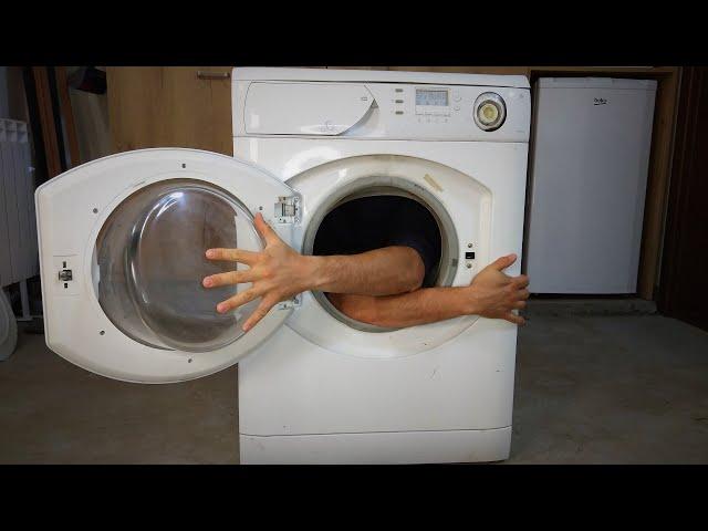 Experiment -  Scary Mysteries-  in a Washing Machine