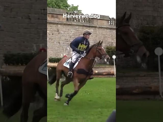Angus Smales and Master Crisp at Chatsworth Horse Trials 2015 #eventing