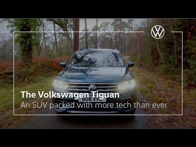 The 2023 Volkswagen Tiguan - An SUV packed with more tech than ever.