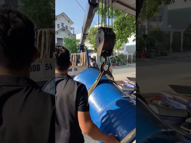 Đơn hàng đầu năm cho khách hàng tại Tp. HCM với bộ cầu nâng 1 trụ rửa xe của Ấn Độ