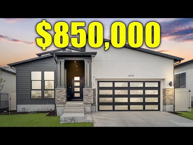 Inside A Brand New $850,000 House In Herriman, Utah | New Construction By Toll Brothers