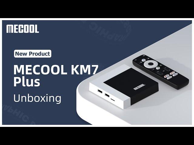 2023 Newest Version of Google TV 4K Streaming Box MECOOL KM7 PLUS Unboxing  | MECOOL TV Box