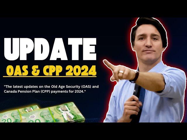 How Much Money Will Seniors Get from This Month// OAS & CPP Update 2024