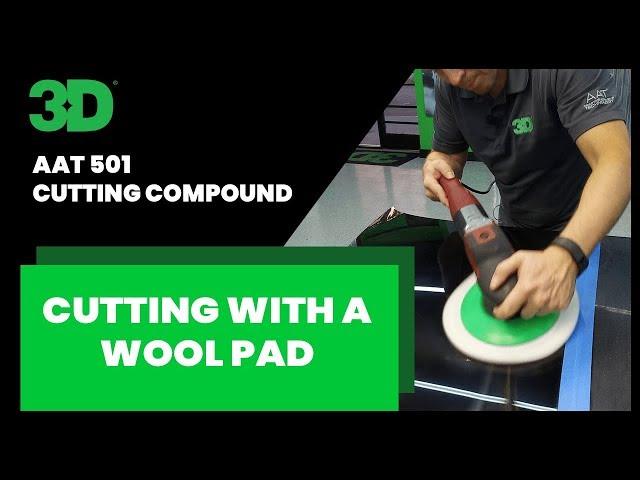 AAT 501 Cutting Compound with lambswool pad