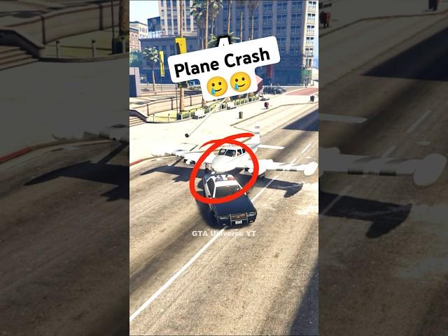 What Happens If Your Plane Hits a Cop Car in Every GTA Game? #gta