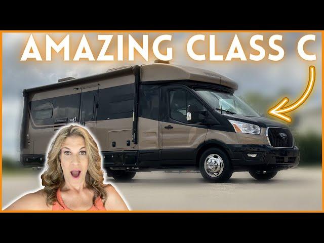Small Class C RV Under 26' With All Wheel Drive And Massive Interior Space!