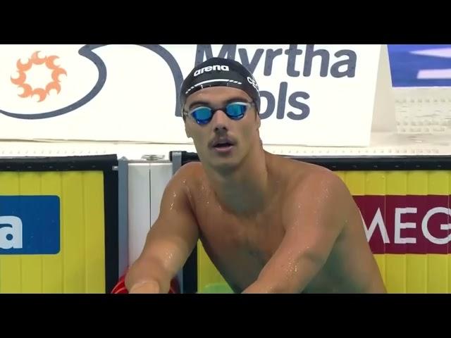 Thomas CECCON 51.60 WORLD RECORD 100m Backstroke Final World Champs Budapest 2022