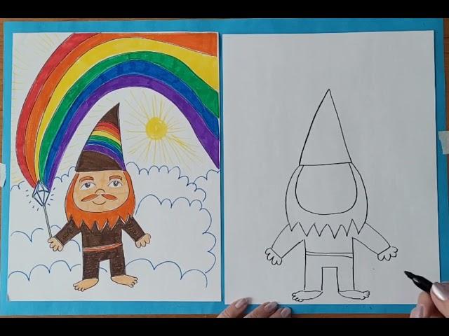 How to draw Roy G Biv @artmakeslifemeri