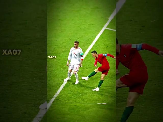 "Ronaldo" Destroying "Sergio Ramos" #shorts #ronaldo #messi #shortsvideo