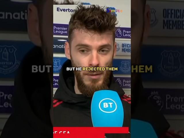 what happened to David de gea 