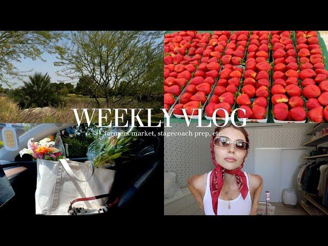 a spring home vlog l farmers market, cooking, etc.