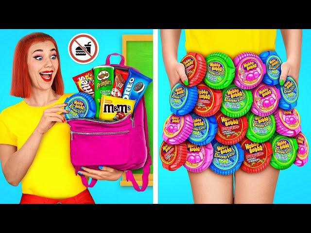 How to Sneak Candy into Class | Funny Situations by TeenDO Challenge