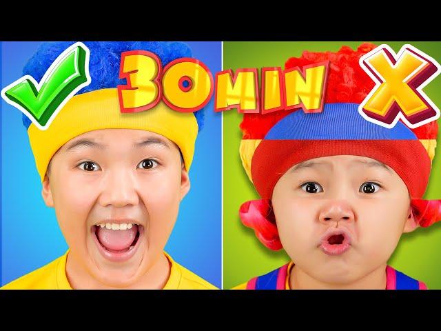 Face Puzzle with Mini DB | Mega Compilation | D Billions Kids Songs