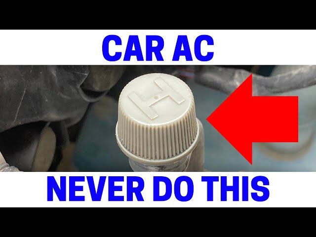 Doing This Will Wreck Your Car AC