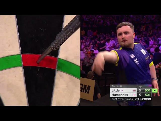 LUKE LITTLER HITS A NINE DARTER IN THE PREMIER LEAGUE FINAL!