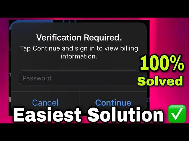 SOLVED || VERIFICATION REQUIRED. Can't download apps on IOS/IPHONE? || TechLane
