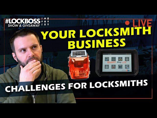 Business Challenges for Locksmiths -Survey Results | #Lockboss Show & Giveaway