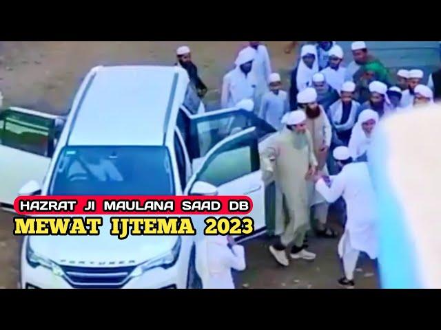 Hazrat Ji Maulana Saad DB | Mewat Ijtema 2023 | Ameer E Aalam | Nizamuddin Markaz