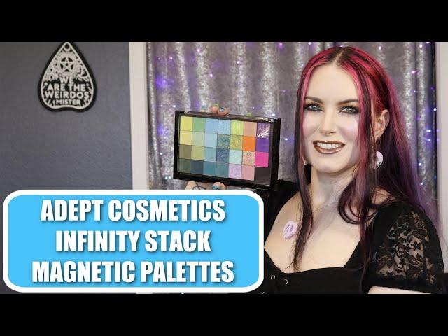 Adept Cosmetics Infinity Stack Stackable Magnetic Palette Review