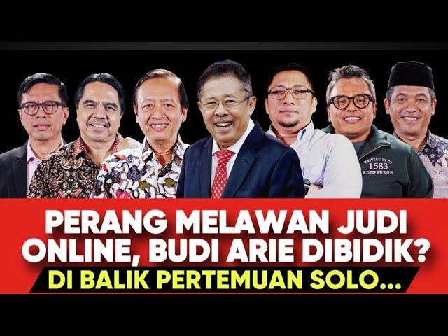 PERANG MELAWAN JUDI ONLINE, BUDI ARIE DIBIDIK? // DIBALIK PERTEMUAN SOLO...