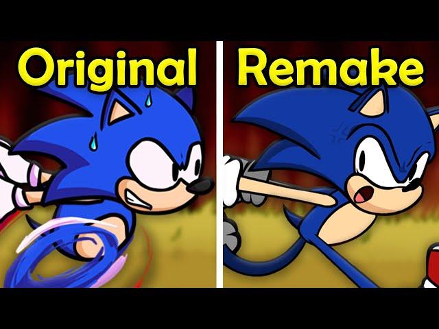 Confronting Yourself: Original VS Reanimated | FNF Mods