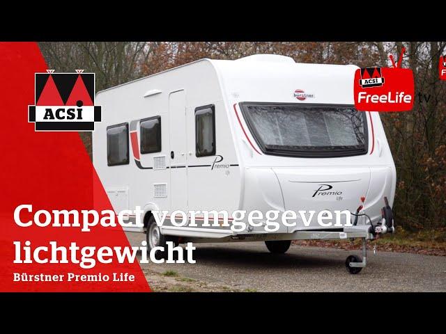 ACSI FreeLife TV - Caravantest - Bürstner Premio Life 480 TL