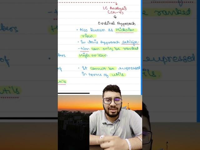 IC Analysis | Economics | Ordinal | BBA | B.com Analysis #microeconomics #class11economics #bcom