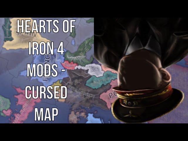 Hearts of Iron 4 Mods - Cursed Map (Upside Down World HOI4 Mod)