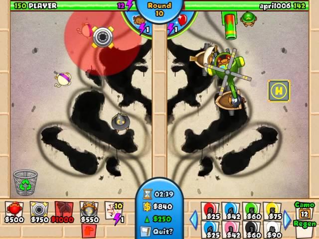 Replay from Bloons TD Battles!