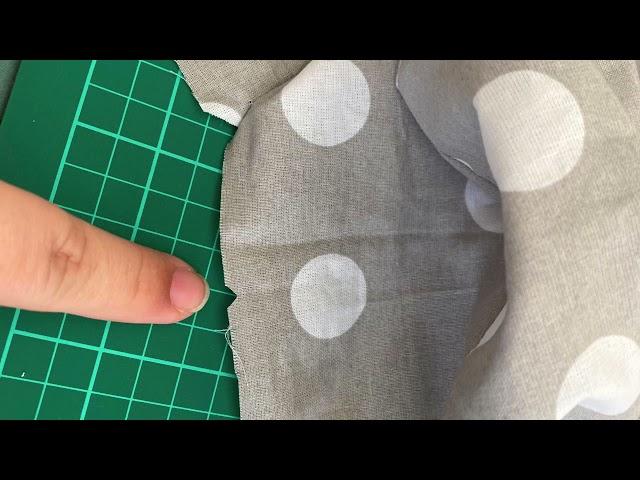 Cricut Dust Cover Pattern - how to sew