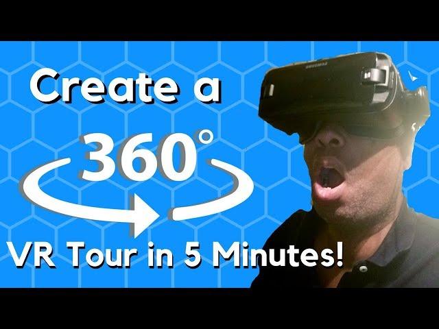 Learn How To Create An interactive 360 VR Tour in 5 Minutes!