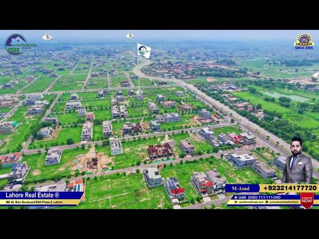 DHA Phase 6 Lahore Block-M | 360° Virtual Tour, Plots & House Prices Update | December 2022