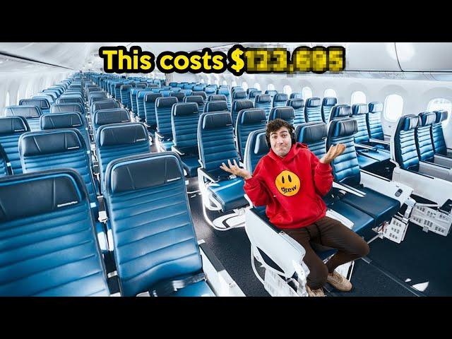 I Bought Every Seat On An Airplane!