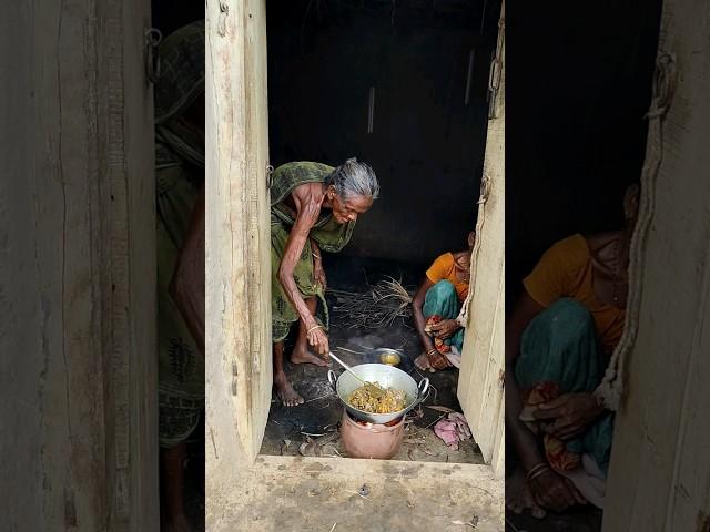 105 year old poor grandma cooking DUCK CURRY ||rural life india