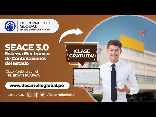 SEACE 3.0 - Sistema Electrónico de Contrataciones del Estado