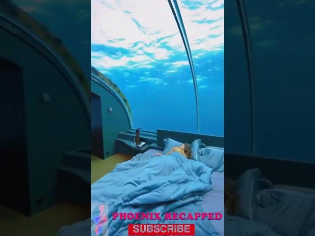 "Mysterious Underwater Bedroom: Girl Wakes Up in Submerged World "#shorts #viral #youtubeshorts