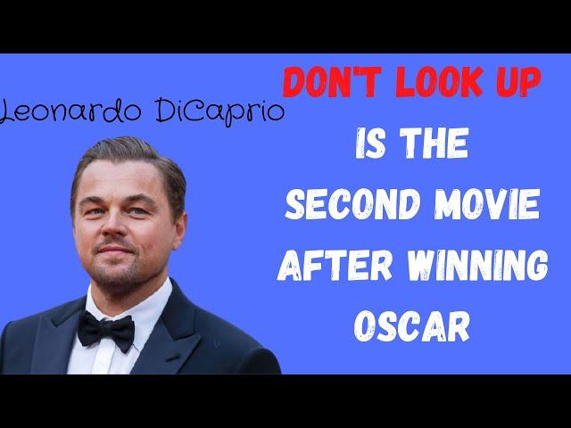 Don't Look Up Is Leonardo DiCaprio's Second Movie After Winning Oscar #shorts