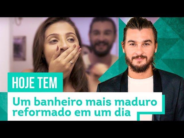 Transformando um banheiro pequeno - Com Beto Siqueira - CASA DE VERDADE