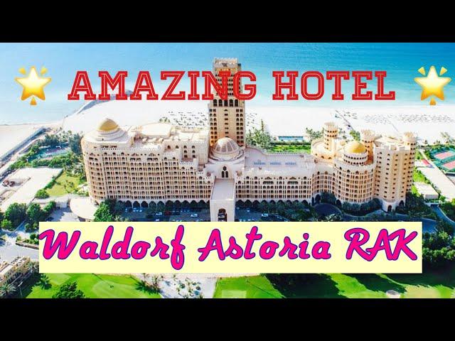 THE AMAZING WALDORF ASTORIA HOTEL RAS AL KHAIMAH   | Christmas Season