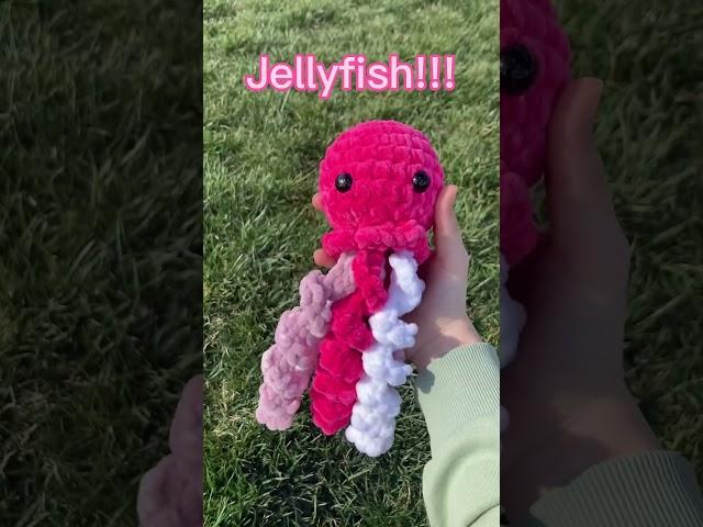 New Etsy Product!!! #crochet #jellyfish #cute #etsy #etsyshop #smallbusiness