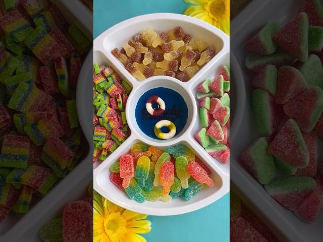 ASMR Summer Platter️#shorts #short #asmr #platter #candy #popsicle #cola #watermelon #candyfunhouse